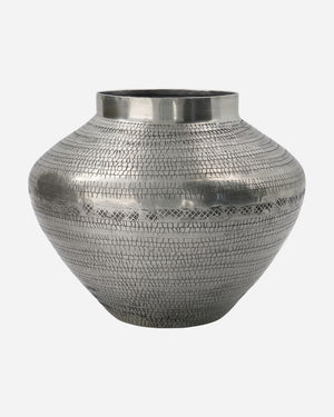 Arti - vaso in metallo argentato - 50699279302977