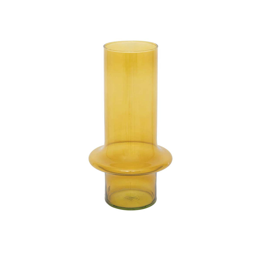 Vaso in vetro giallo by Urban Nature Culture