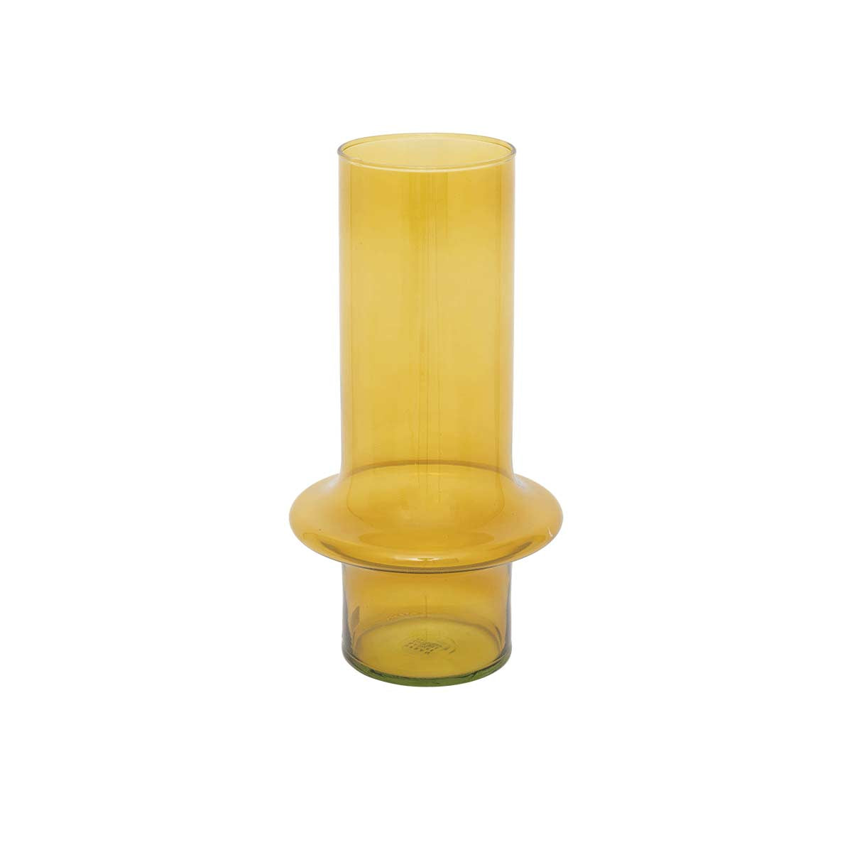 Vaso in vetro giallo by Urban Nature Culture