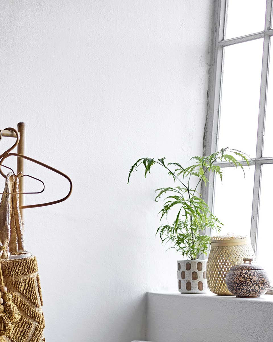 Piccolo vaso portapiante bianco