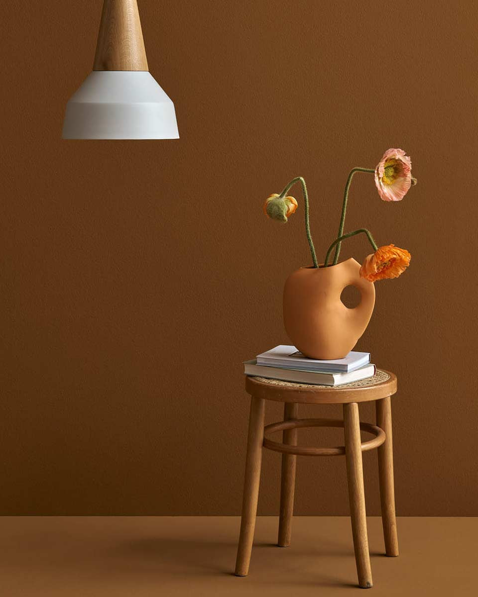 Vaso scultura in ceramica