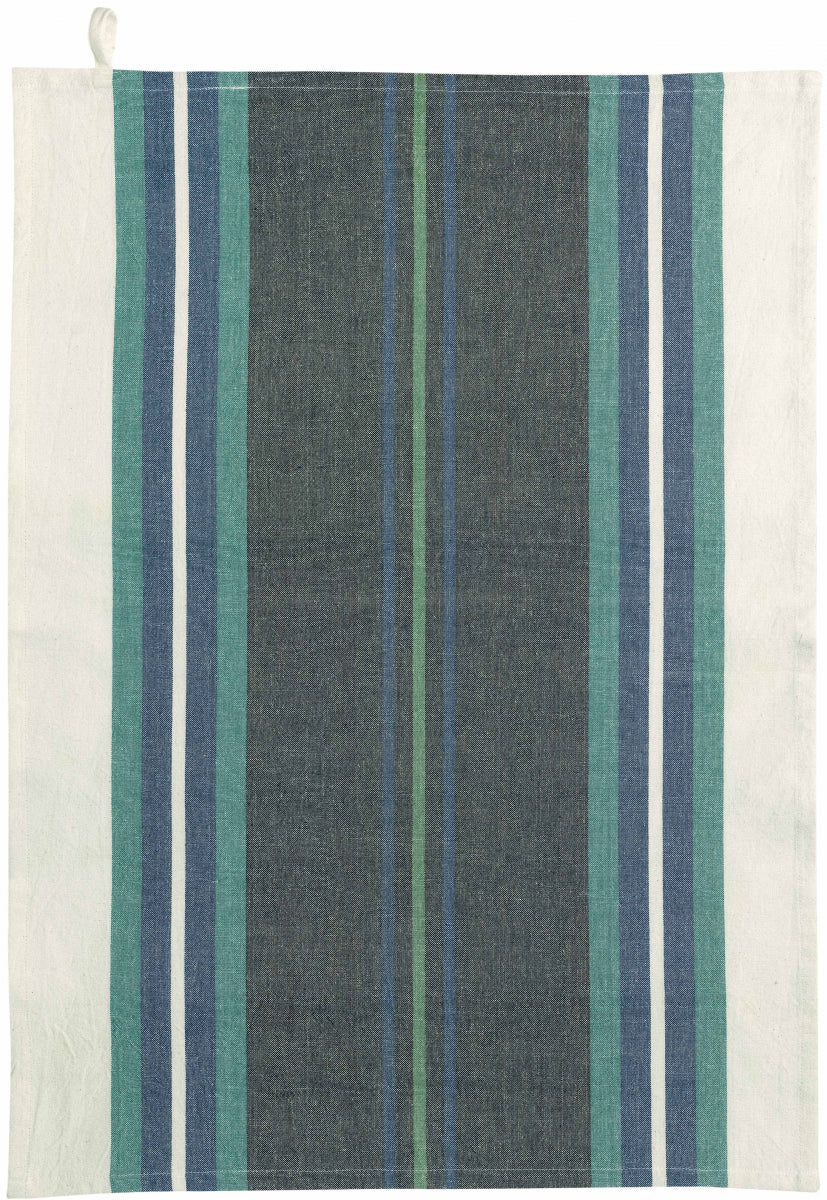 Yuna Asciugamano riciclato Marine/Naturel 50 X 70