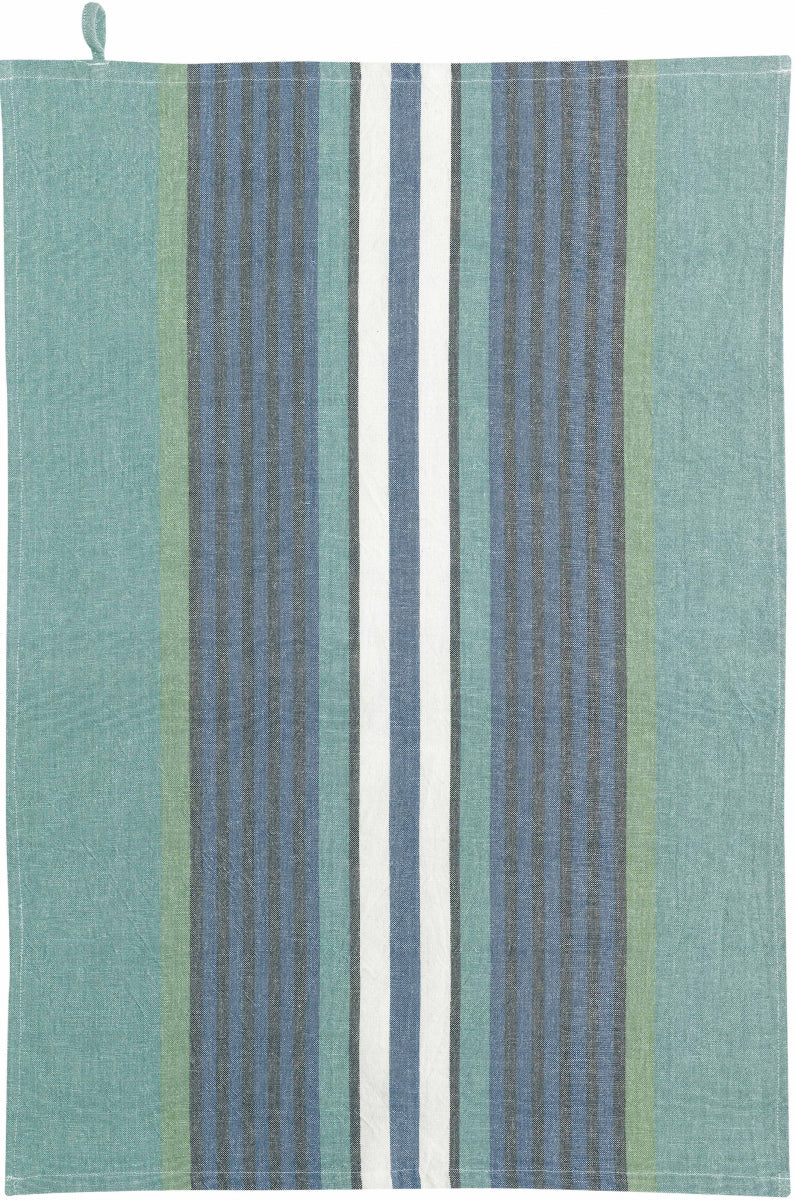 Yuna Asciugamano riciclato Paon/Naturel 50 X 70