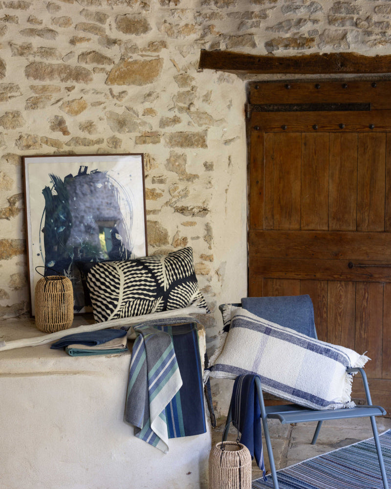 Yuna Asciugapiatti riciclato Marine 50 X 70