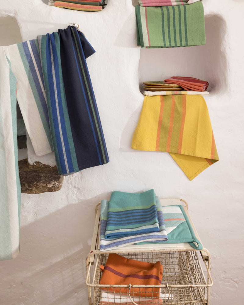 Yuna Asciugapiatti riciclato Pastèque 50 X 70