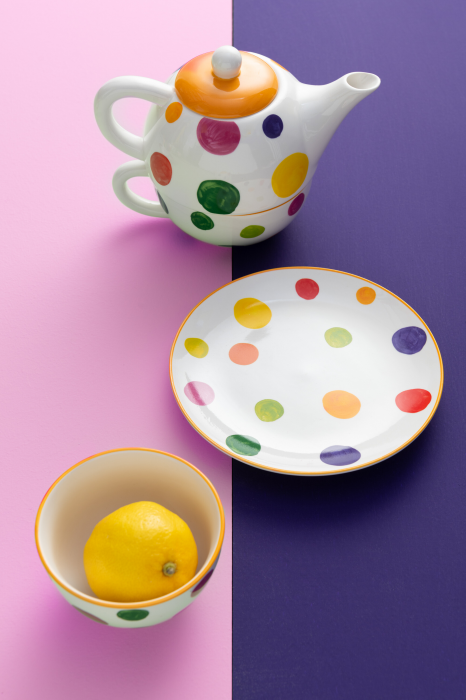 Tea For One - teiera con tazza multicolore