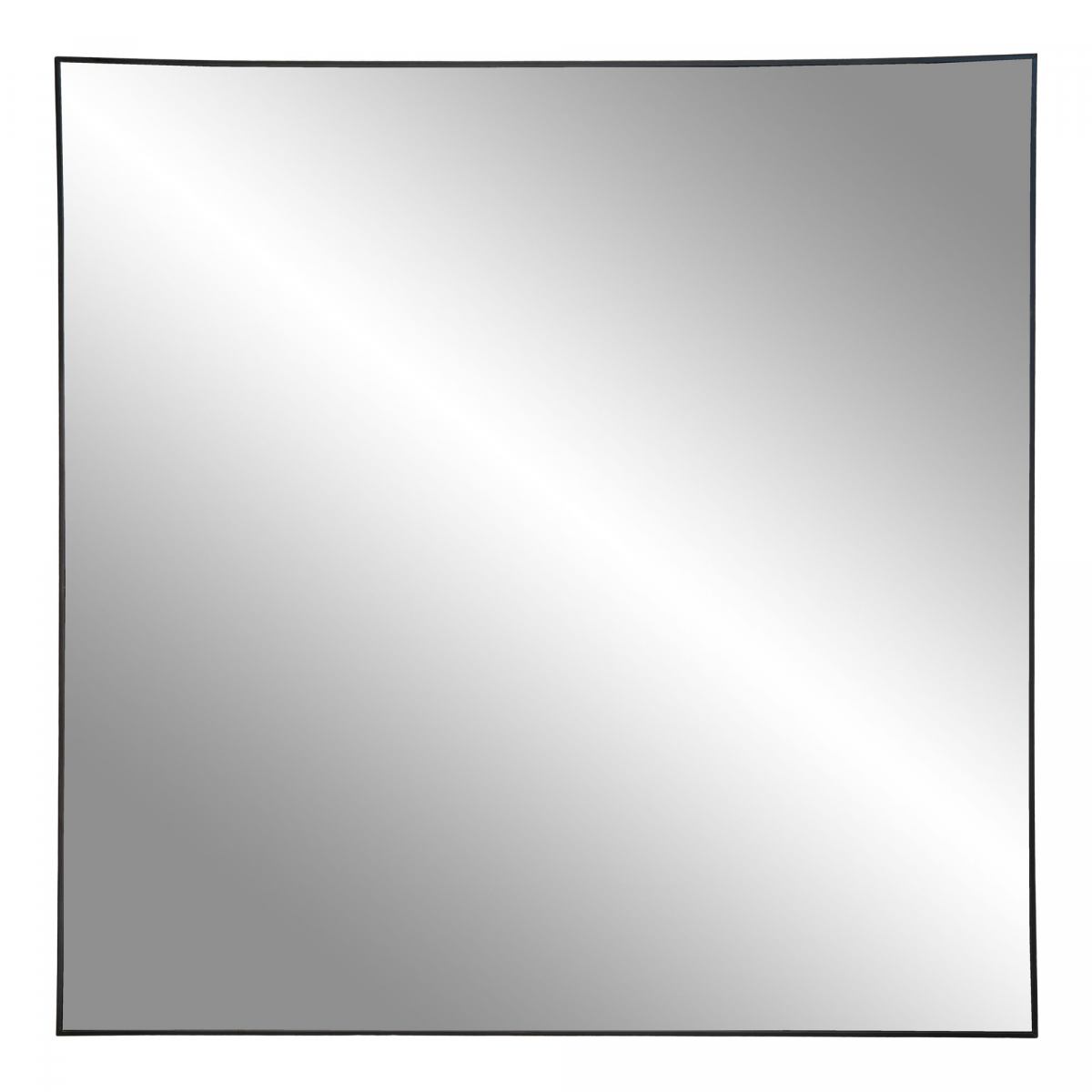 Americanflat Specchio Quadrato da Parete 60x60 cm con Cornice Nera -  Specchio da Parete Moderno per Bagno, Camera, Salotto - Specchio da Muro  Quadrato - Specchio con Cornice e Ganci Integrati 