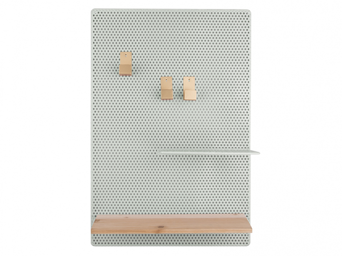 Perky - Memo Board in metallo verde chiaro