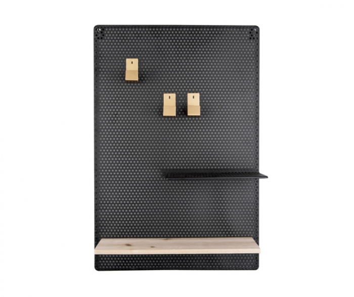 Perky - Memo Board in metallo nero