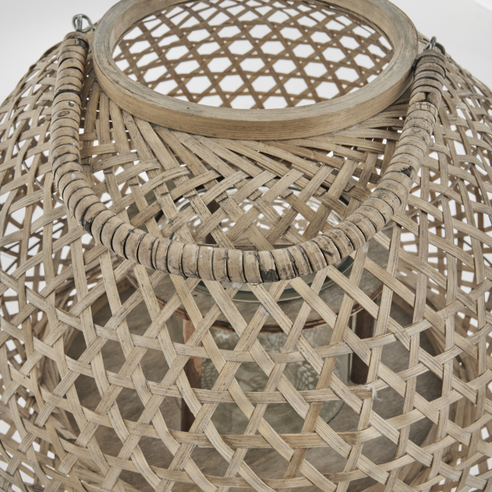 Novienne - lanterna in bambù, 28 cm