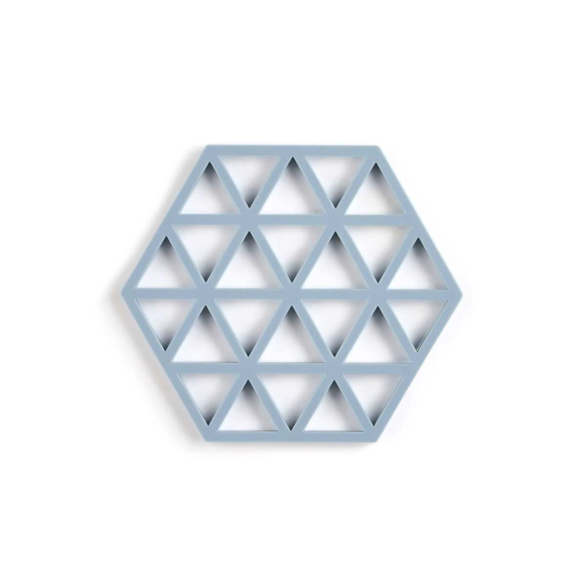 Hexagon - Sottopentola azzurro in silicone Zone Denmark - LivingDecò