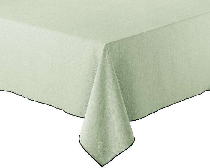 Grace celadon - Tovaglia in cotone riciclato 170 X 300