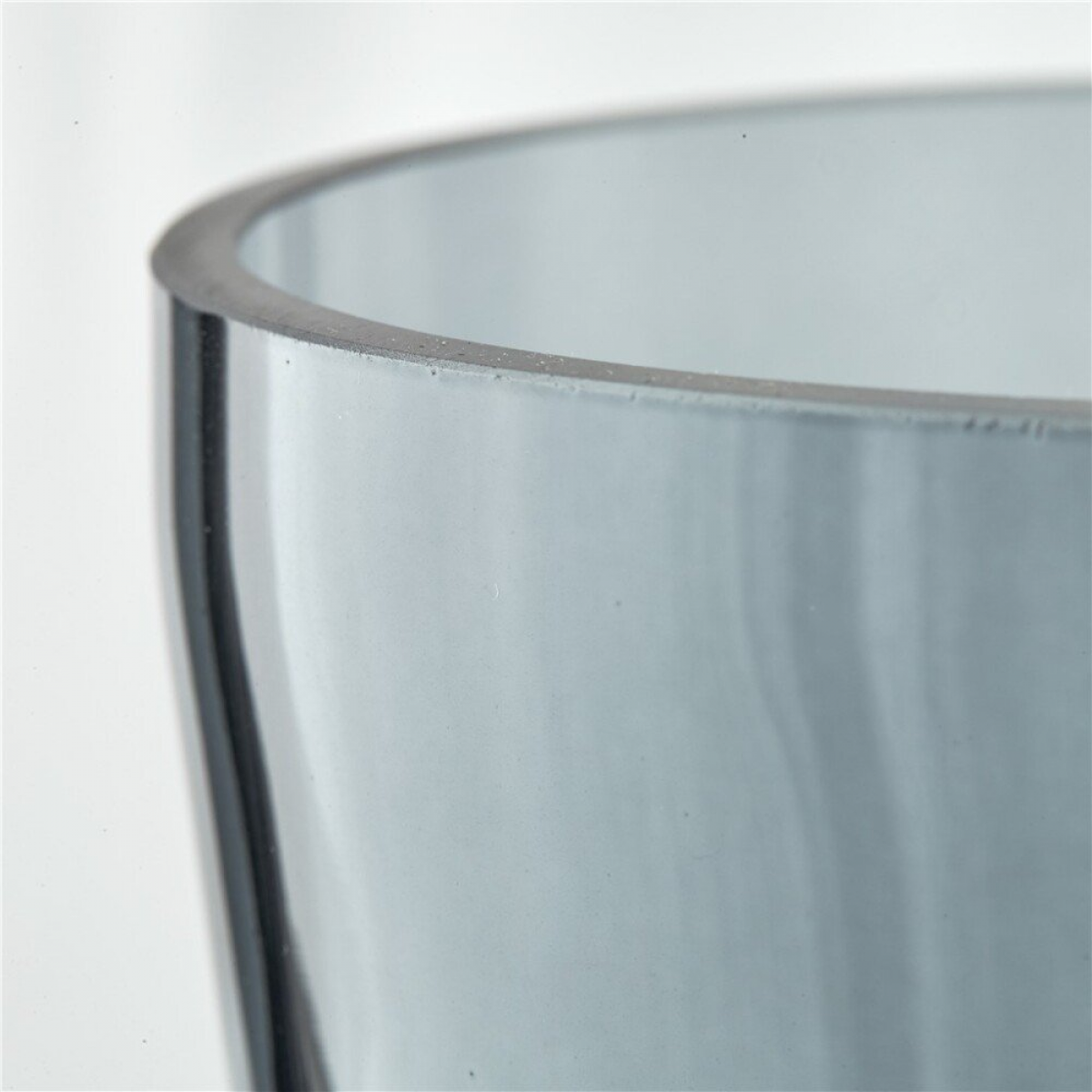 Cassandra - Vaso decorativo alto in ceramica grigio scuro - LivingDecò