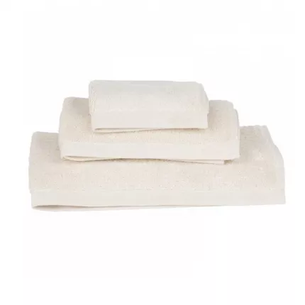 Botanic Deluxe - Asciugamano bianco crema