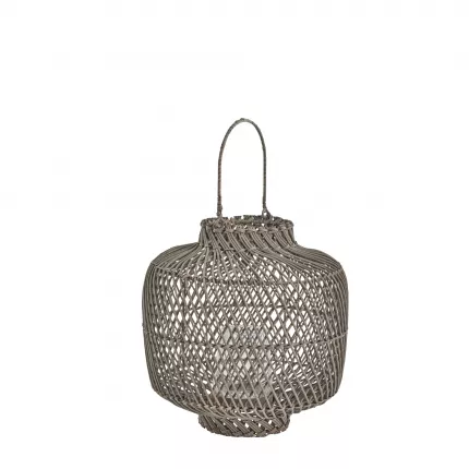 Harper small - Lanterna in rattan naturale 30x30 cm