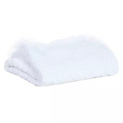 Zoe - Asciugamano da bagno bianco neve, 100 X 180