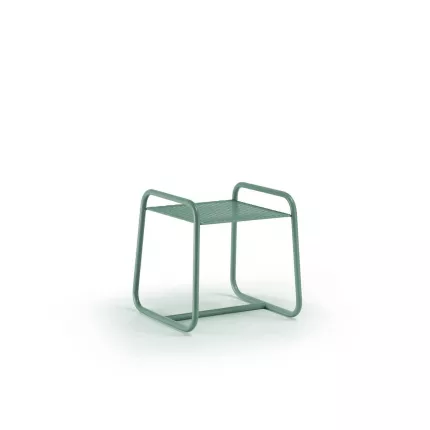 Lolita - tavolino da esterno piccolo in metallo verde