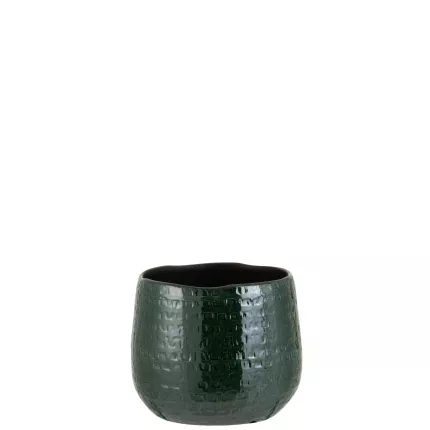 Grun M - portavaso in ceramica verde medio