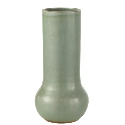 Ali - Vaso in ceramica verde grigio