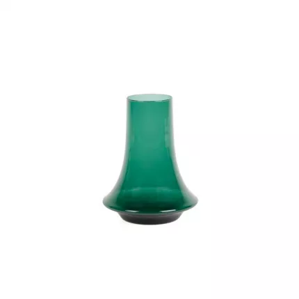 Spinn - vaso in vetro soffiato verde scuro